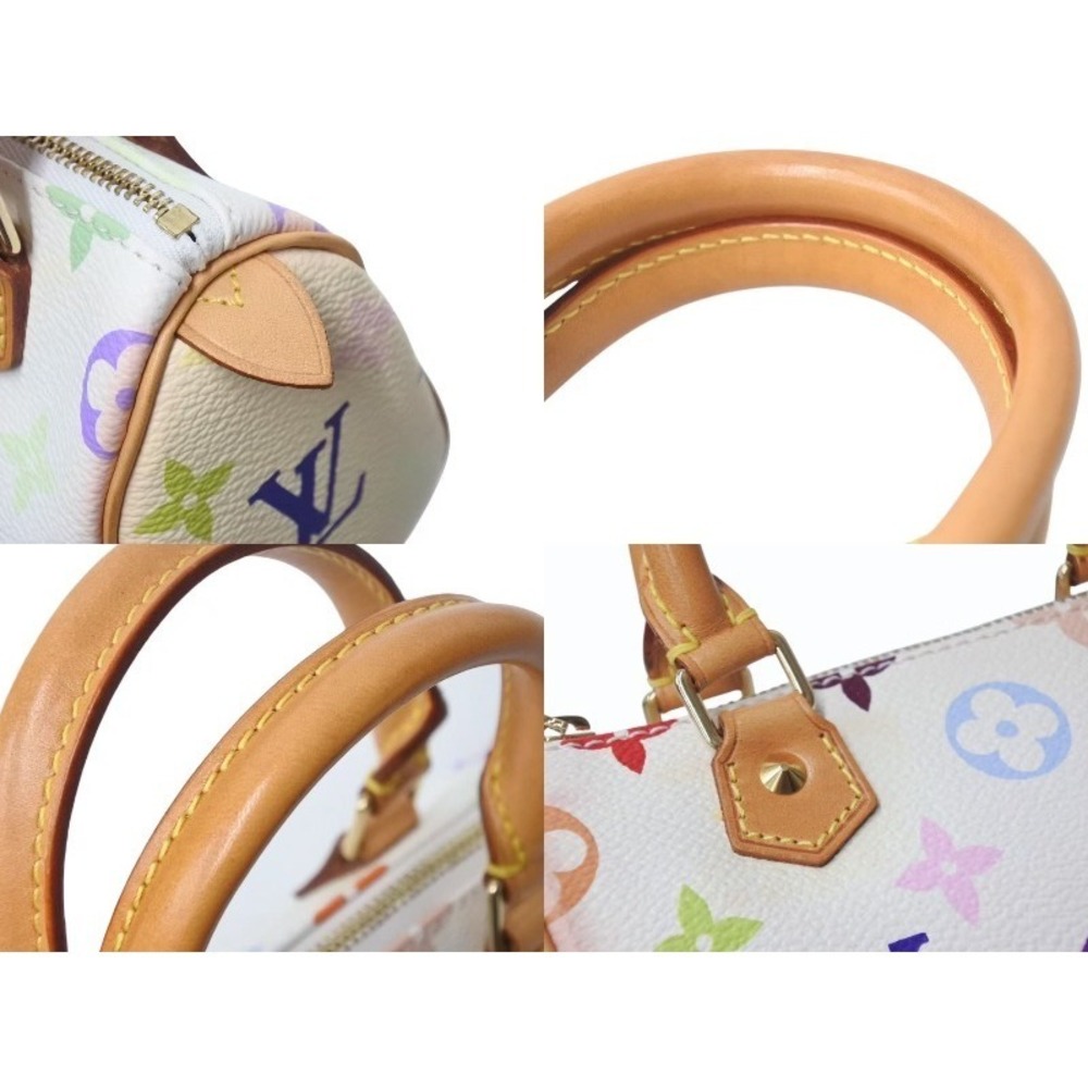 Louis Vuitton Monogram Multicolore Multicolor Speedy Natural Takashi Murakami - Picture 6 of 9